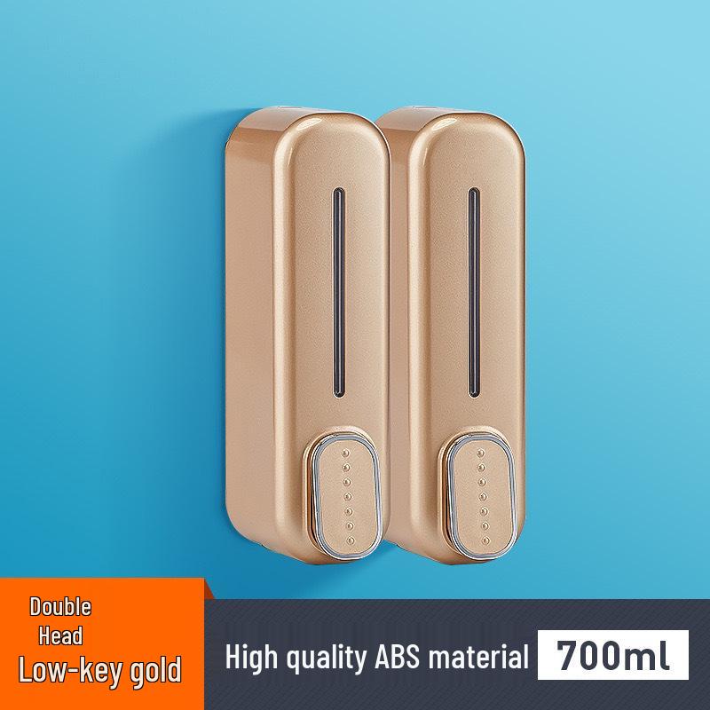 Wall-Mounted Manual Soap Dispenser for Shampoo and Shower Gel In Hotel Guest Bathrooms