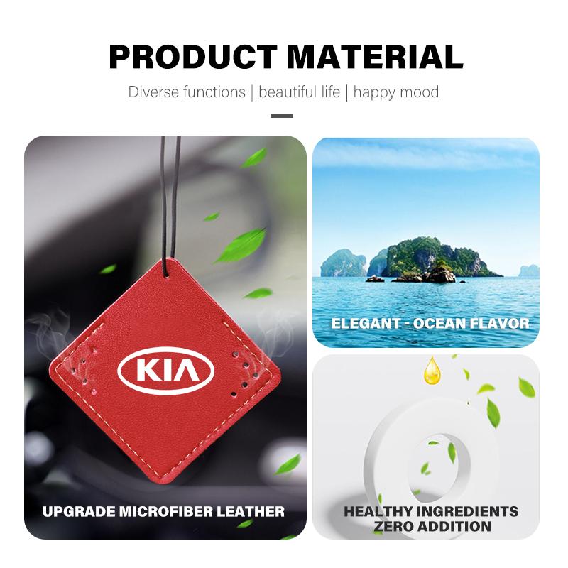 CNR2 For KIA Car Aromatherapy Fragrance Tablets Hanging Interior decorative accessories Cerato Proceed Venga Stonic Picanto Sorento