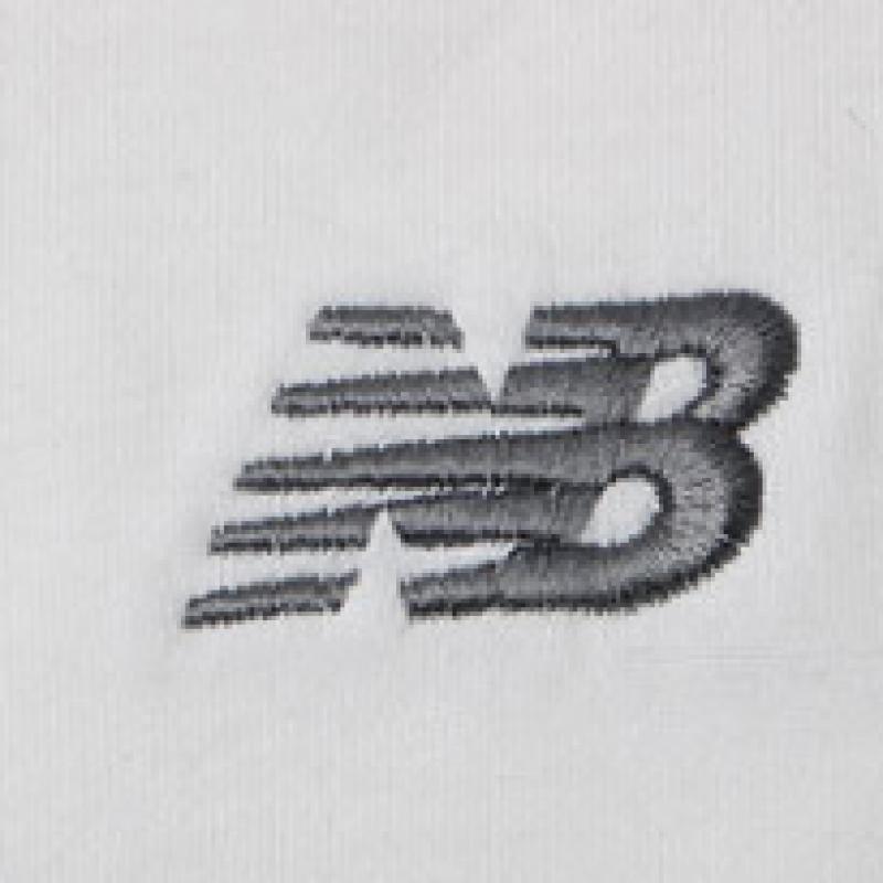 New Balance Men S ShorT Sleeve T ShirT SporTS eSSenTialS coTTon whiTe mT41509 wT