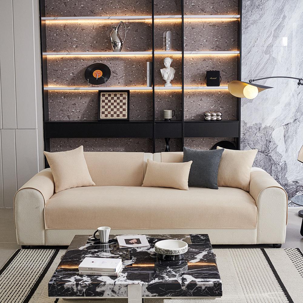 Waterproof Urine-Proof Chenier Sofa Cushion  New Four-Season Universal High-End Non-Slip Sofa Cushion