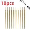 10pcs ASTM F136 TItanium Insertion Pin Taper for Thread Nostril Piercing Taper Push in Earring Implantation Grade Piercing Tool