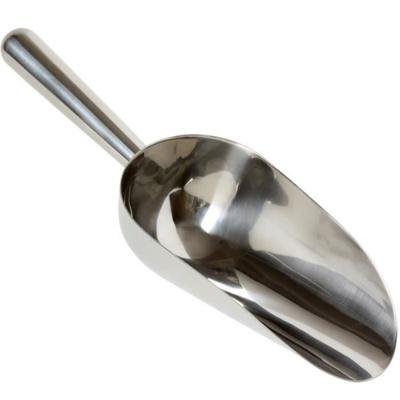 Ice Scoop Polished Stainless Steel - Profi Scoop, 12 Oz.(355 Ml.) Length 250 Mm