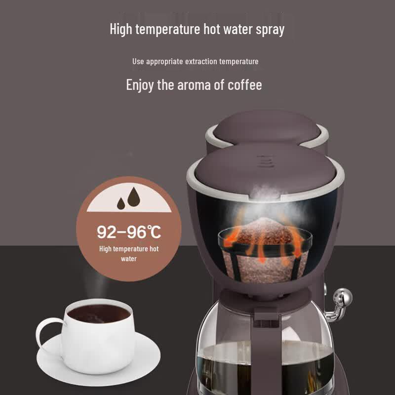 Bear Mini Drip Coffee Maker & Tea Brewer CN plug (adapter included)