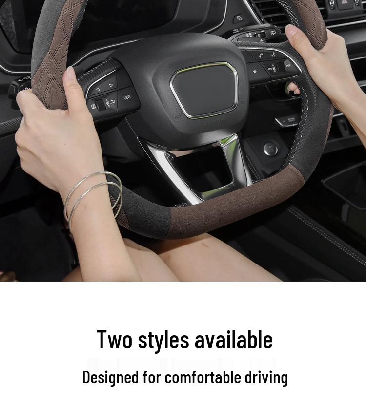 2025 Ford Mondeo Winter Steering Wheel Cover: New Flocking Design