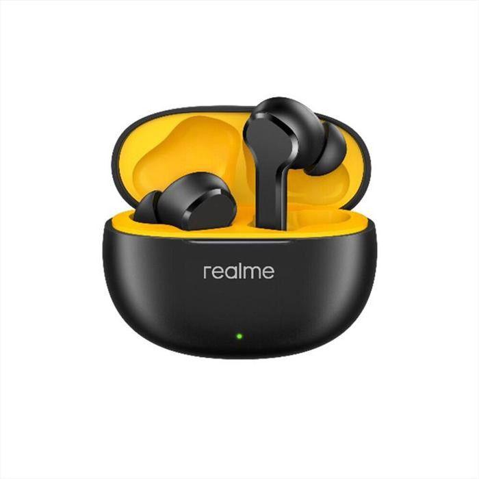 Realme T110 Auricolari Bluetooth Punk Black Con Microfono E Controllo Touch