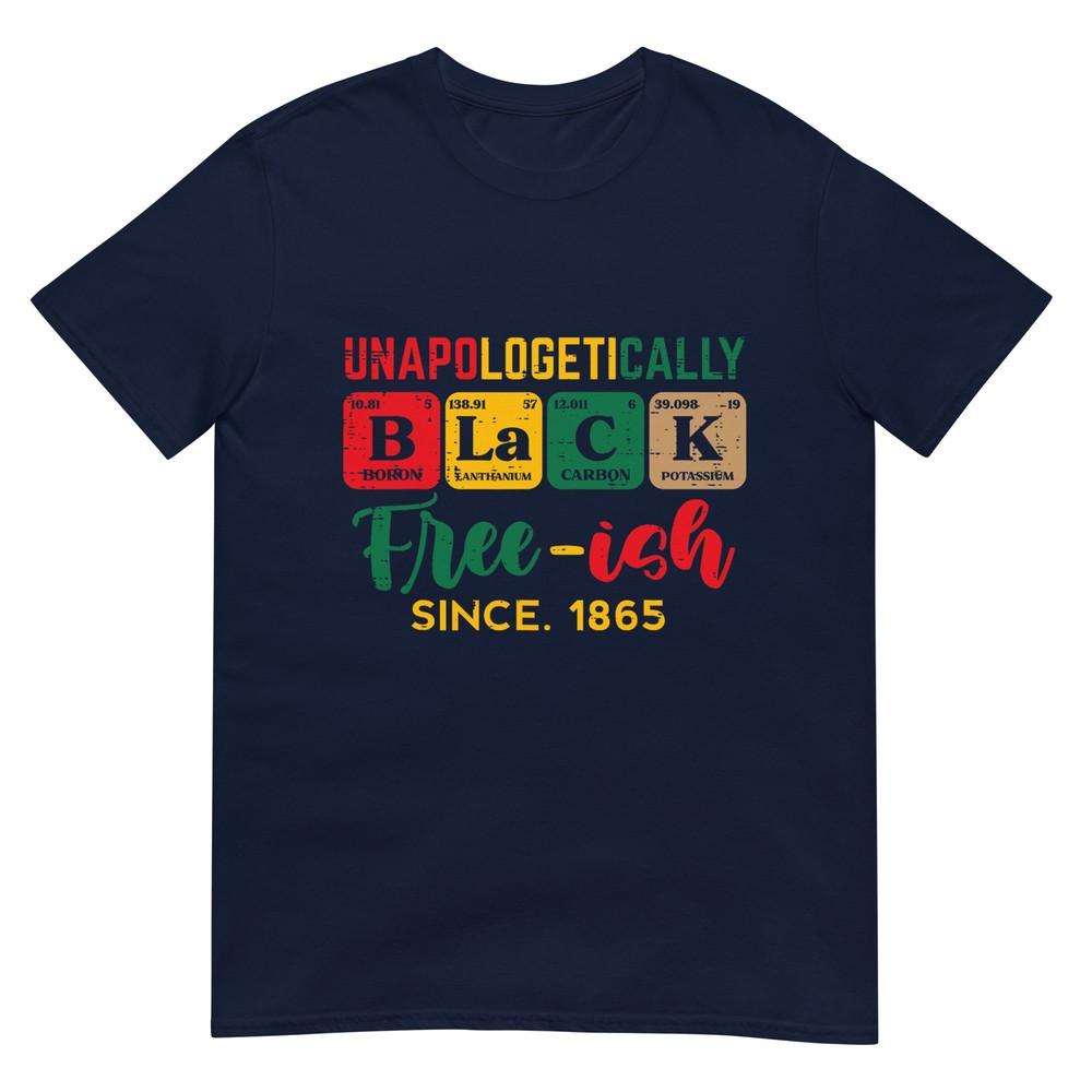 Juneteenth Unapologetically Black Periodic Unisex Unisex Kids Tshirt S