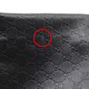 Gucci Messenger-Umhängetasche 145844 GG schwarz Sima-Leder Herren Gebraucht