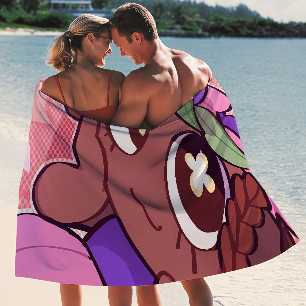 Game D-Dandy's World Bassie Towel Quick Drying Beach Towels Are Suitable For Swimming Pools Camping Yoga And The Gym
