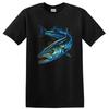 Fish Graphic T Shirt Vintage Ocean Art Cool Fishing Tee Summer Style