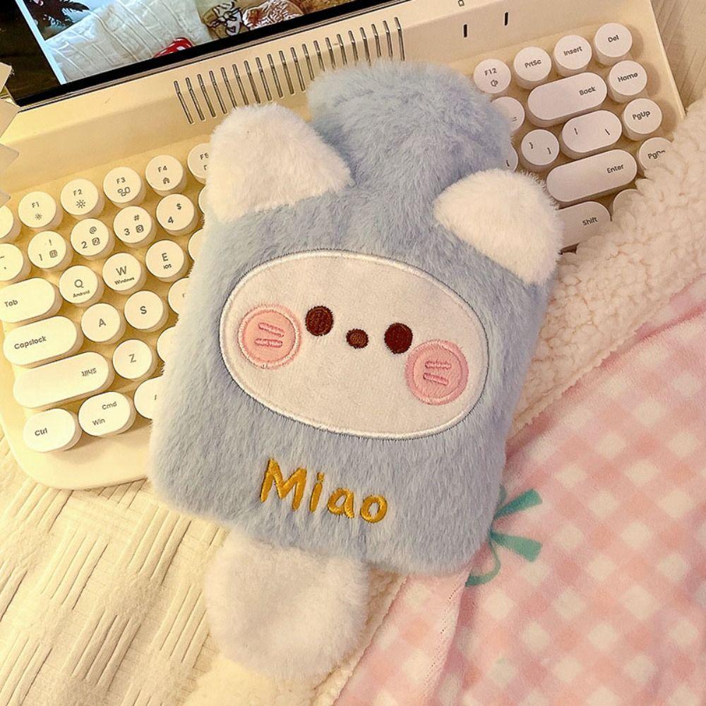 Cute Plush Hot Water Bag Cartoon Hand Warmer Warmth Hot Water Bottle  Girls