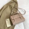 New Women's Shoulder Oblique Span Bag Simple Small Square Bag