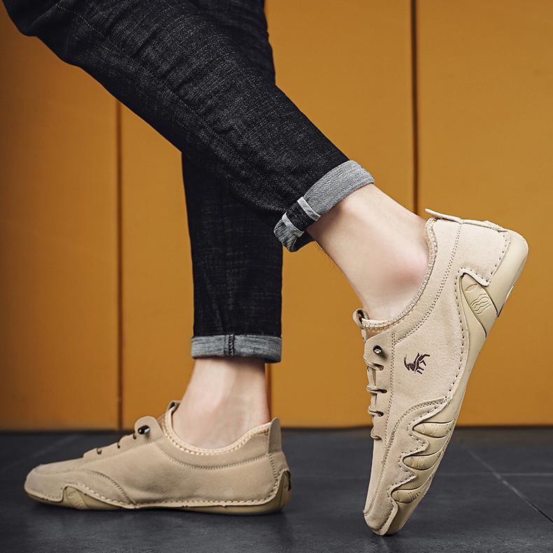 Celoroční pohodlné pánské boty Nízký střih Pánské boty pro volný čas Pánské boty Chobotnice Pánské boty Velké boty