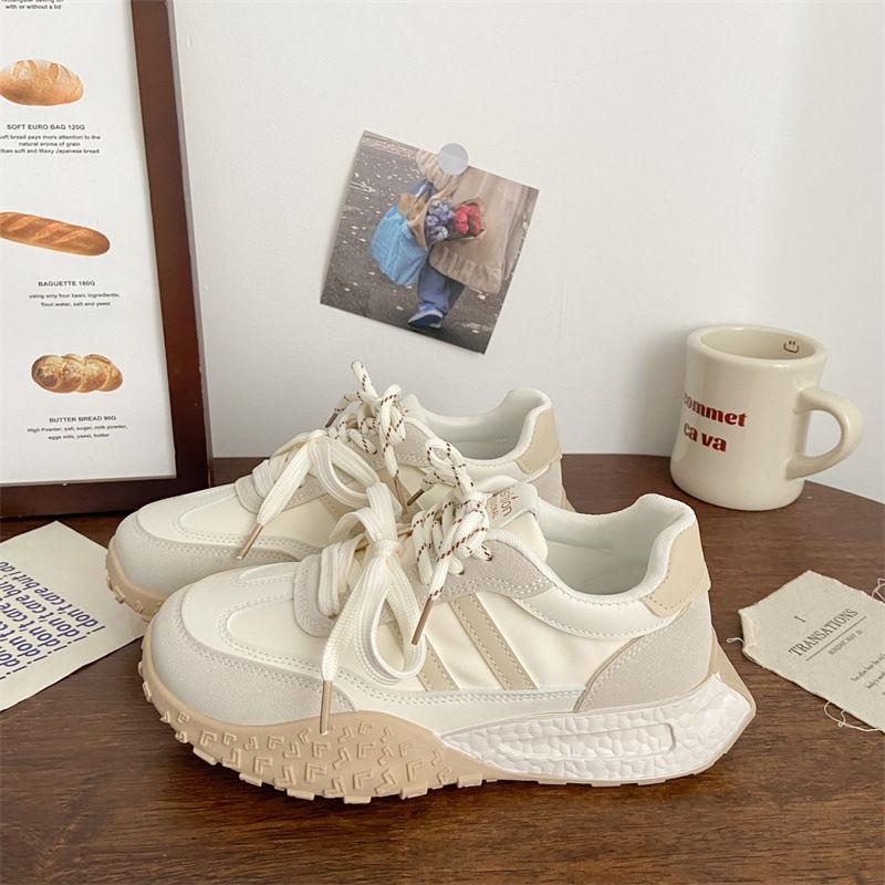 Thick-soled Super Fire Moral Training Shoes Women's New Spring and Summer Versatile Dad Shoes Xiaobai Casual Sports Shoes