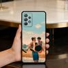 New H-Heartstopper M-Movie Phone Case For Samsung Galaxy A73,A72,A71,A70,A53,A52,A51,Soft Silicone Black Cover