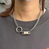 Fashion Trend Necklace Y2k New Free Add/Subtract Fringe Choker for Unisex Men And Women Punk Personality Jewelry Accessories