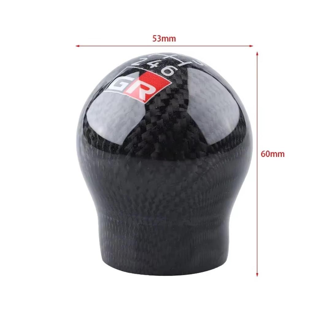 Accessories Compatible With For GT86 For GR86 For BRZ WRX STI Carbon Fiber Racing Shift Knob Automotive Gear Shift Knob Automotive Parts