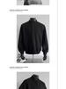 Men's Half-High Collar Hoodie: Autumn/Winter American Style, Heavyweight, Trendy Long Sleeve Top