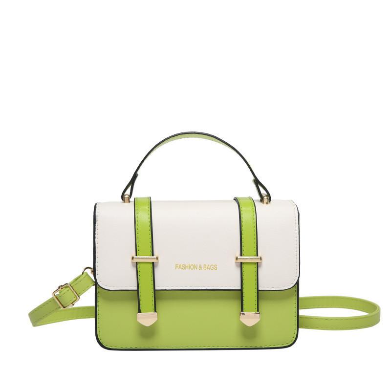 Chic Colorful 2024 Fashion Small Shoulder Bag Women's Texture Handbag Street Style
