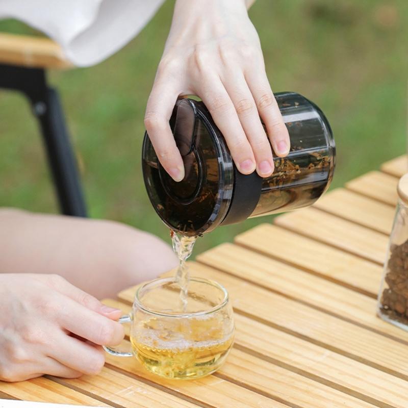 Grinder Dripper Set Portable Camping Essential Easy Disassembly Cleaning AS