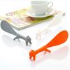 3 Colors Squirrel Shaped Ladle Lovely Kitchen Supplie Non Stick Rice Paddle Meal Spoon Rice Spoon Cucharas De Cocina Camping