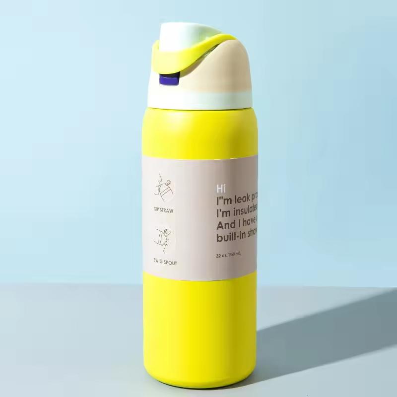 Vacuum Flasks & Thermoses Water Bottle Drinkware Thermo Tumbler Stainless Steel Thermal Mug Original Cold Hot Coffee