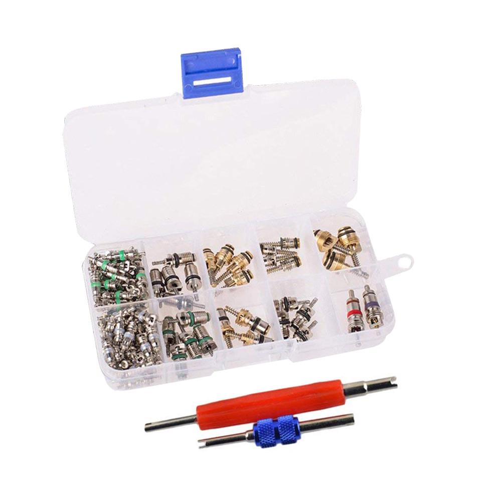 YouN 242pcs//set Car A//C Air Conditioning R134a Valve Cores Remover Tool Kit