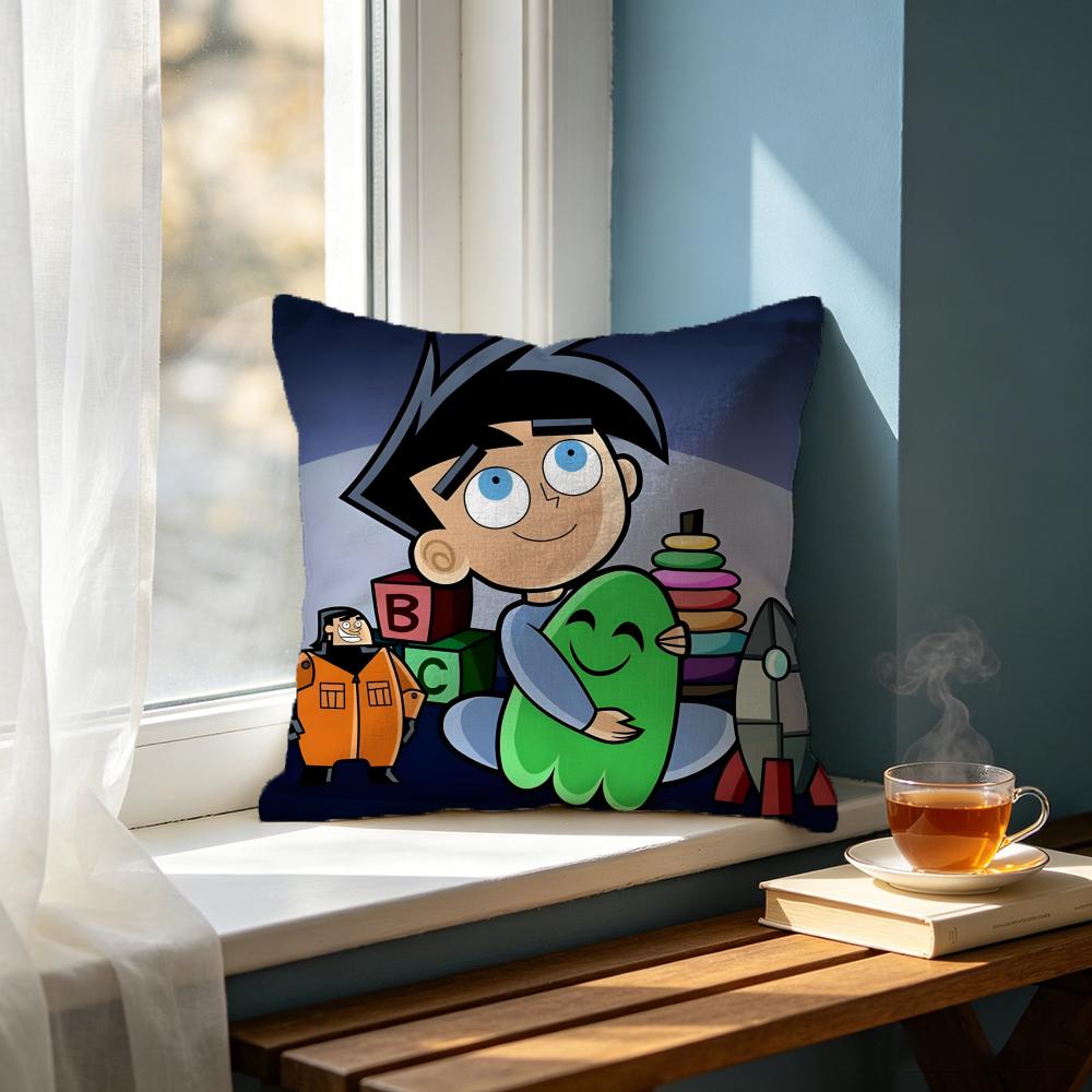 Cartoon DDanny Phantomed Cushion Cover Cushion Cover Set Pcs x x x Pillowcase Decorative Sofa Home Decor