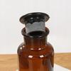 Brown Wide-Mouth 500ml Reagent Bottle with Ground-Glass Stopper