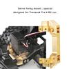 Brass Servo Fixing Mount Fit for Traxxas TRX 4 RC Crawler Car Upgrade Accessory