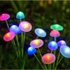 6-heads Solar LED Jellyfish Sway Lights Waterproof Outdoor Pathway Lights Garden Patio Balcony Yard Flowerbed Landscape Decor