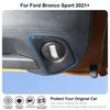 2P Tailgate Light Lamp Cover Trim For Ford Bronco Sport 21-24 Accessories Carbon