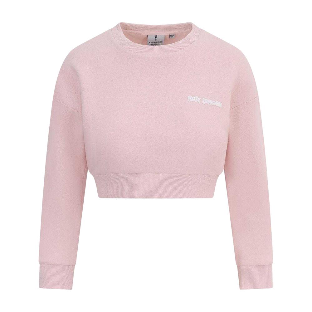 Rose London Girls Relaxed Fit Crop Sweatshirt