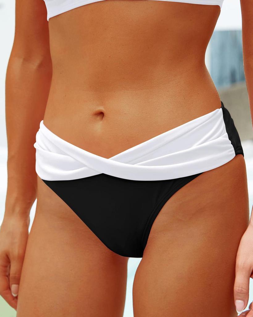 2025 European & American Women's Split Swimsuit Bikini