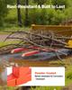 Pallet Forks, 907 Kg Clamp On Pallet Forks, 109 Cm Total Length Heavy-Duty Quick Attach Tractor Fork Compatible with Tractor Attachments, Loader