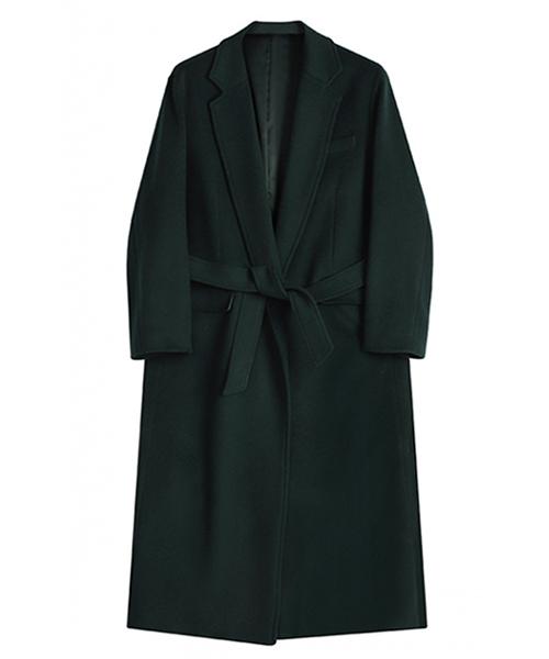 Avandress Super Long Unisex Modern Robe Coat Black