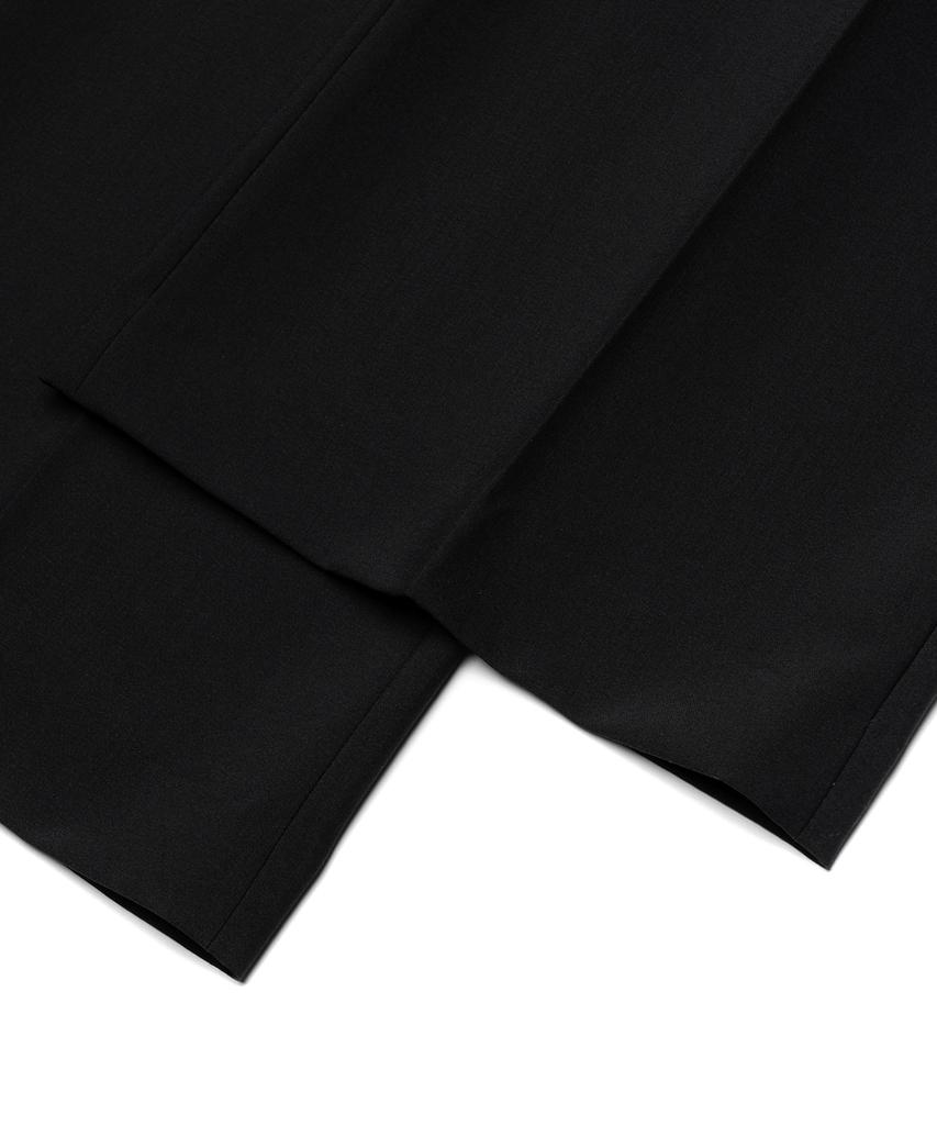 CONNECT KINLOCH Essential Flare Slacks [Black]