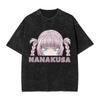 2026 Call of The Night Nazuna Graficzny Spierany T-shirt Osobiste Ubrania Oversize Unisex Ubrania na Cały Rok Wysoka Jakość Gorący