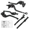 K52 Black Kawasaki 6 Adjustable Long Brake Clutch Levers for ZX-25R Z650 Z900 Vulcan S Versis 650 Ninja 650