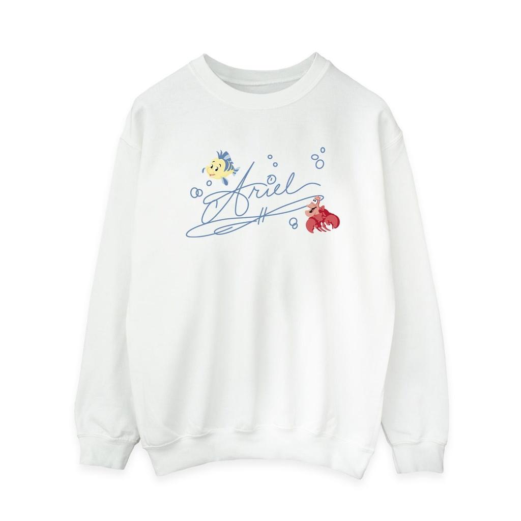Disney Womens/Ladies The Little Mermaid Ariel Sweatshirt