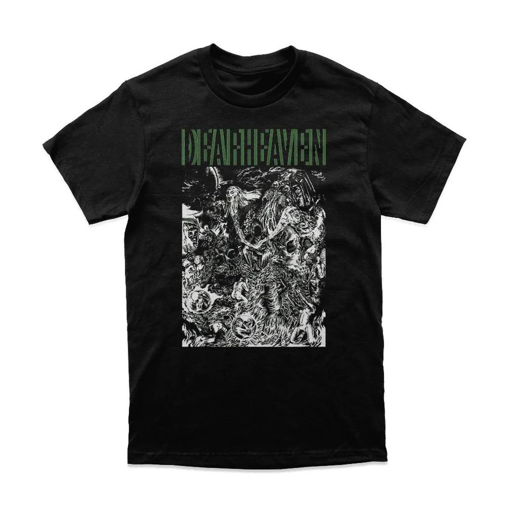 Unisex Short Sleeve Crew Neck Cotton T Shirt Deafheaven XXXL