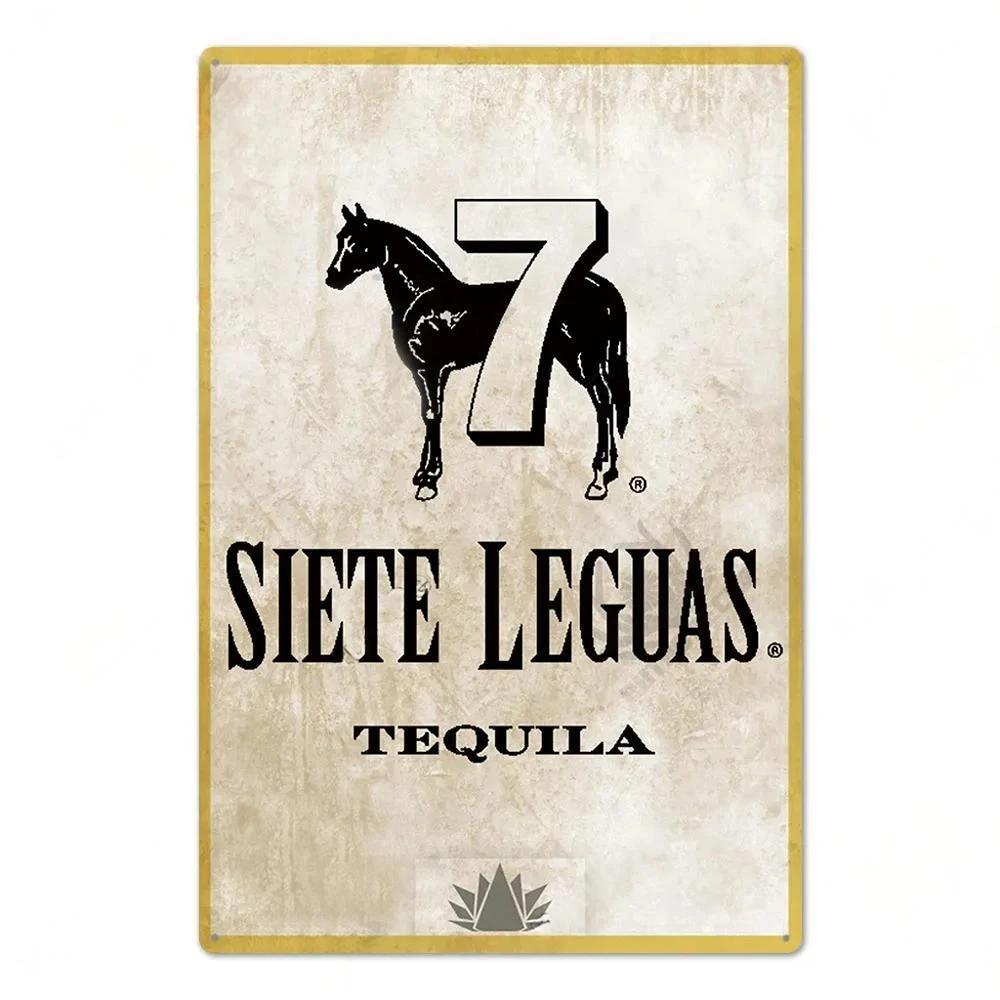Vintage Tequila Bar Metal Tin Logo Plaque Tin Painting Bar Club Modern Wall Art Home Decoration Board Wall Painting Gift