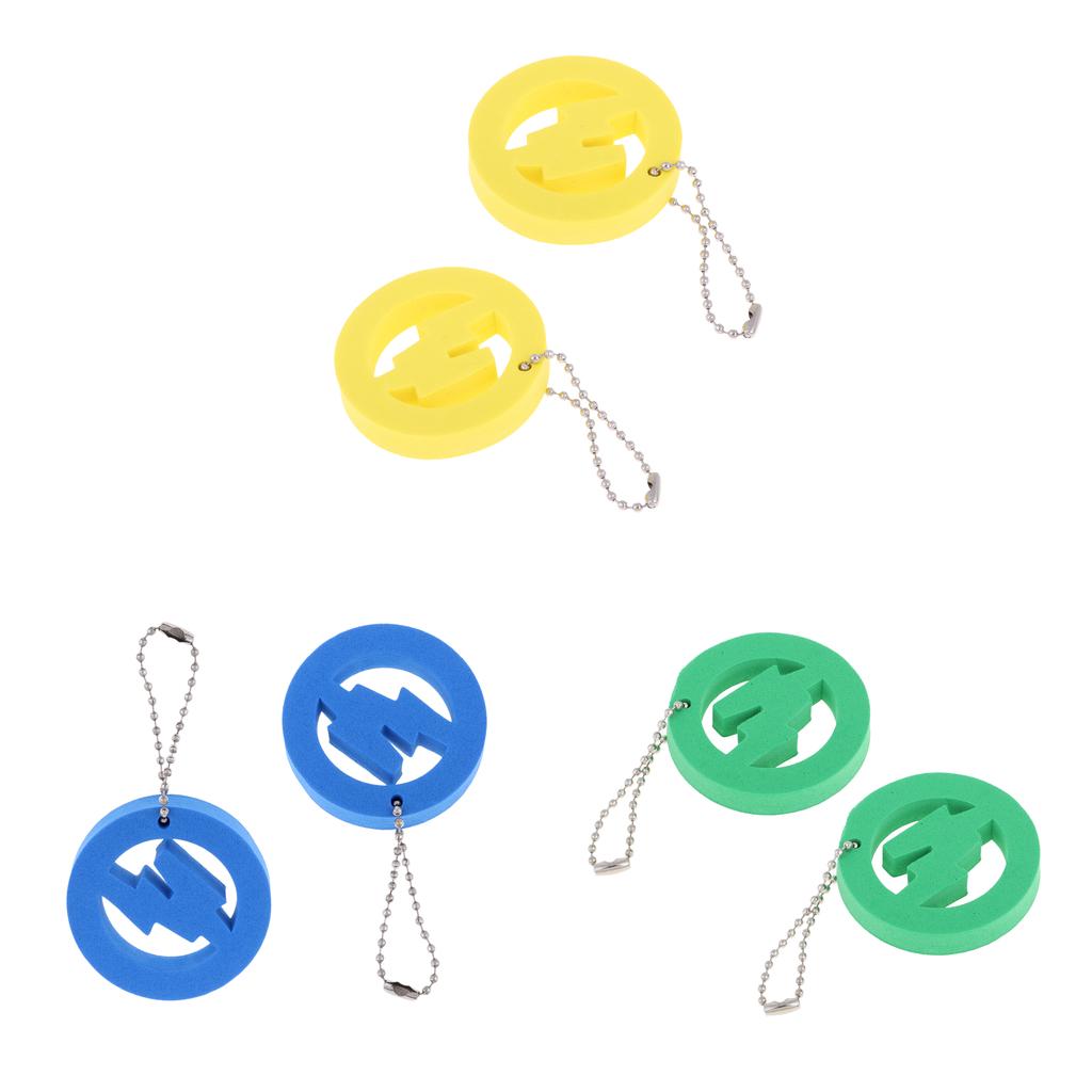 2pcs Eva Floating Keyring For Water Sports Lightweight Key - View #4
