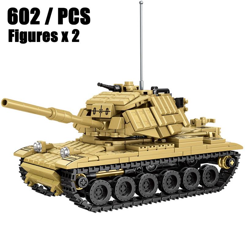 WW2 Military Germany JAGDPANTHER G1 Armor Vehicle Type 59 Medium Tank Battle Bricks Army Model Building Blocks Set Kids Toys
