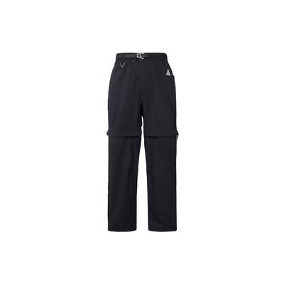 ACG Solid Color Logo Removable 2-in-1 Sport Pants Men Bottoms Black DX6647-010