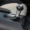 NVCNX Real Carbon Fiber Compatible with Ford Mustang GT 2015- 2016 2017 2018     Accessories Car Gear Shift Frame Cover Interior Trim Sticker Decal
