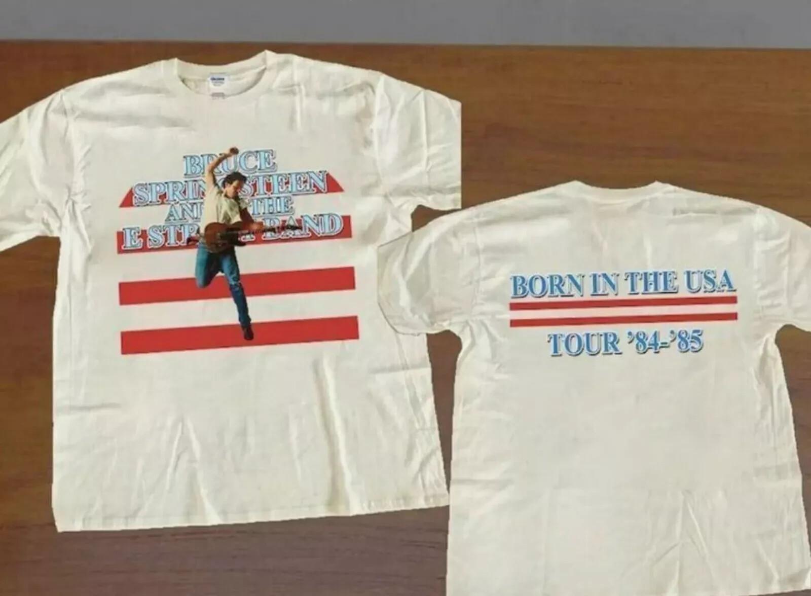 VTG Bruce Springsteen  E.Street Band Born in The USA Tour 84-85 T-Shirt XXXXL