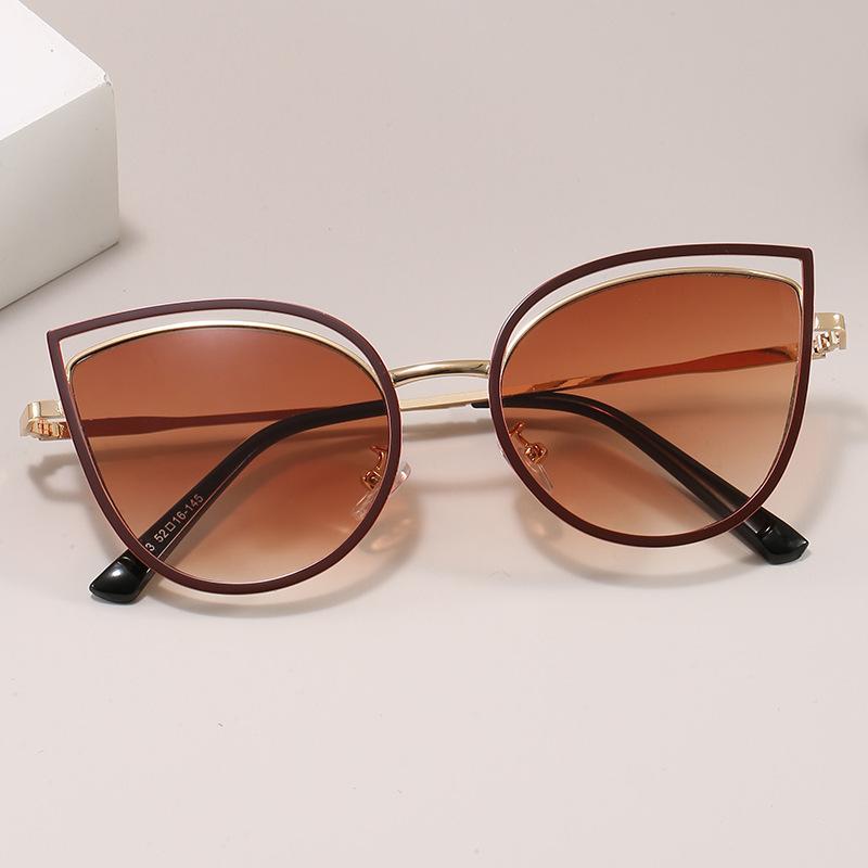 Cat Eye Shape Women Sunglasses Stylish European American Design UV Protection Party Club Show Accessories