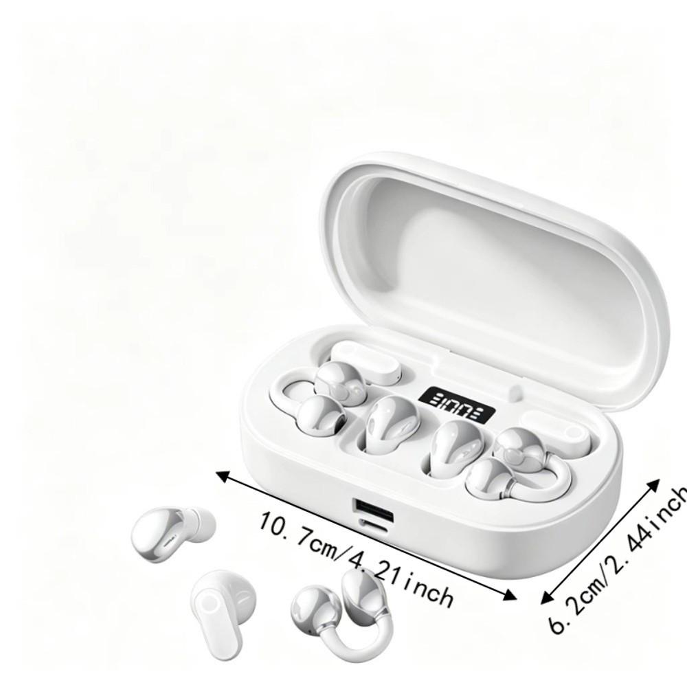 Clip on Wireless Earphone Noise Reduction in-ear Headphone Wireless Bluetooth Headphone Sleep