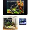30/40/50cm Fish Tank Background Sticker Black Static Cling Film Adhesive-Backed Film Wallpaper Aquarium Background Decorations