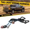 RH Socket Wiring Taillight Harness 2016- For 2500HD Sierra GMC 3500HD 1500